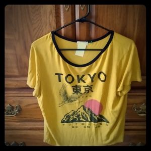 Tokyo short t shirt 1x